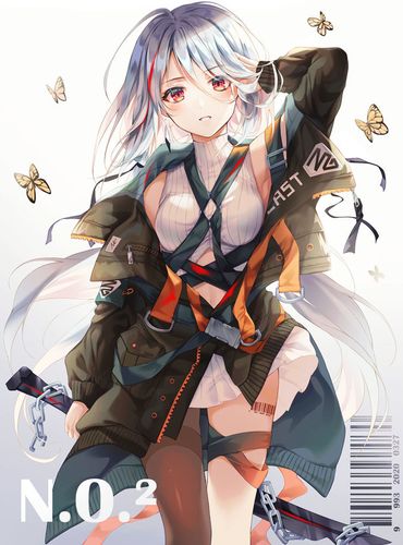 二次元# 《二次元少女原画集锦》(四百七十六)韩国插画师『n.o.
