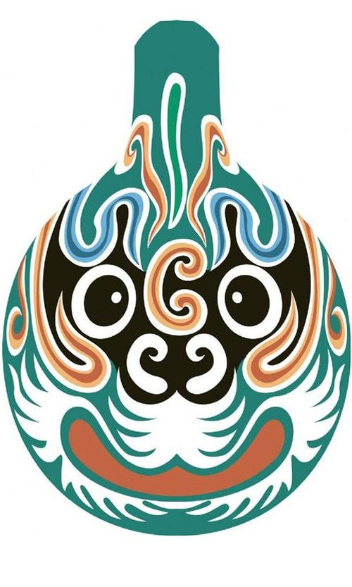 独特的民间工艺品——马勺脸谱