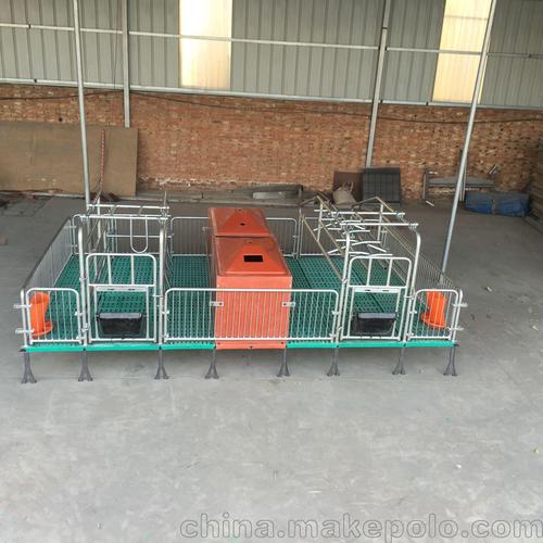 复合板母猪产床 双体热镀锌保育床 定限位栏