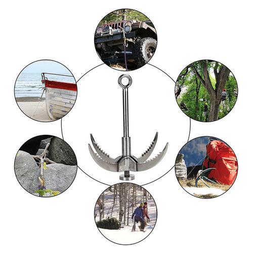 户外求生攀岩勾飞虎爪野外攀岩登山钩登山工具用品生存飞爪攀登爪