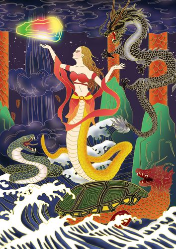 神话故事 | 嫦娥奔月,后羿射日,女娲补天,夸父逐日