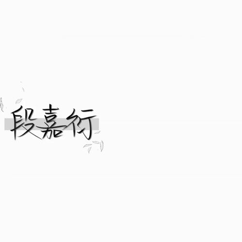 段嘉衍手写背景图.