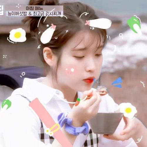 iu 李知恩 超级可爱的 头像