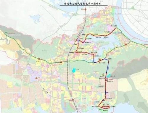 线路起点于黄石大道沈家营路口,终点位于矿博馆西侧.