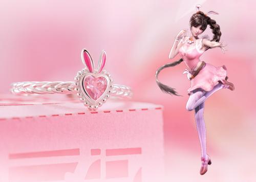 小舞印象戒指 提到小舞,很多斗罗迷一定首先想到的是一个粉色装扮,有