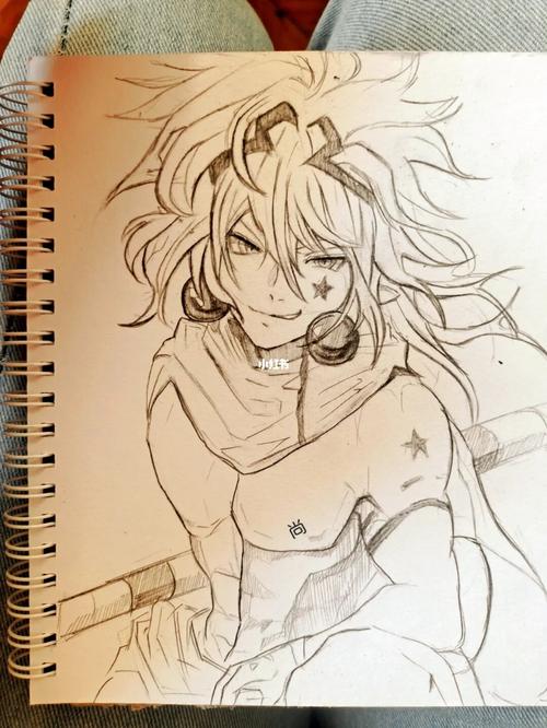 嘉德罗斯附过程_凹凸世界_动漫_手绘_型男_绘画_凹凸世界嘉德罗斯