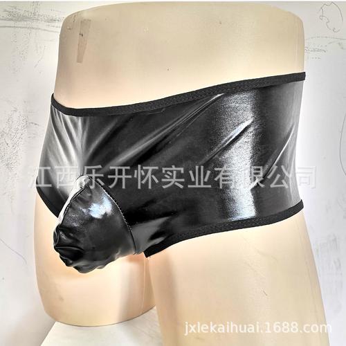 情趣内衣男士性感漆皮内裤夜店舞台ds演出服酒吧男情趣表演服n992