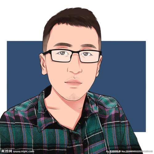 黑框眼镜的头像设计图__动漫人物_动漫动画_设计图库