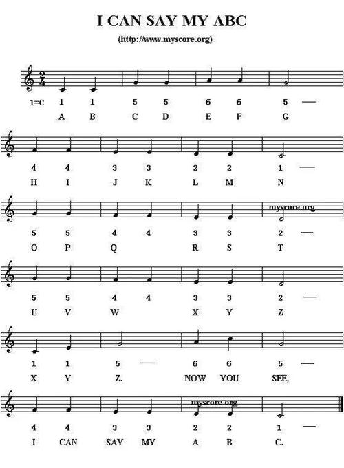 80个幼儿园常用音乐教学课程曲谱大全!