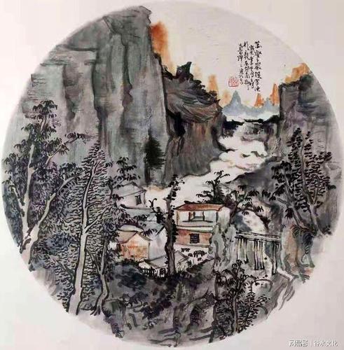 中国著名画家谢爱武作品赏析|山水画|写意|水墨_网易