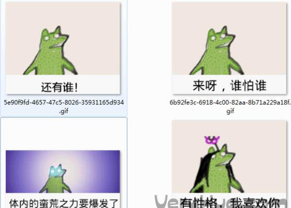 疯狂的青蛙真实表情包gif