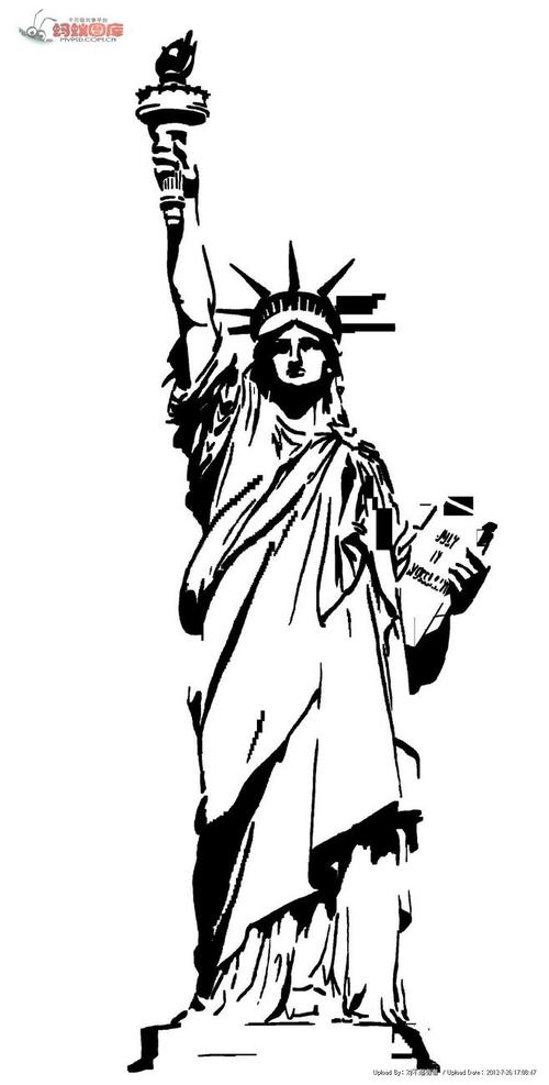 自由女神像图片素材