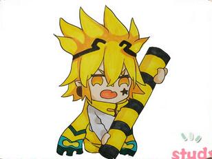 嘉德罗斯简笔画 凹凸世界简笔画