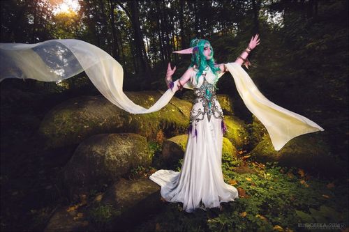 欧美精灵女cosplay作品精选