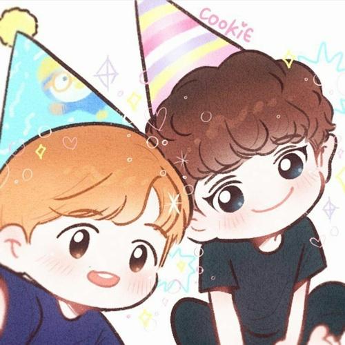 灿白头像 灿白手绘图 漫画 插画 exo手绘图 灿白手绘 exo壁纸