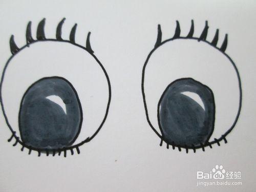 儿童画眼睛的几种画法