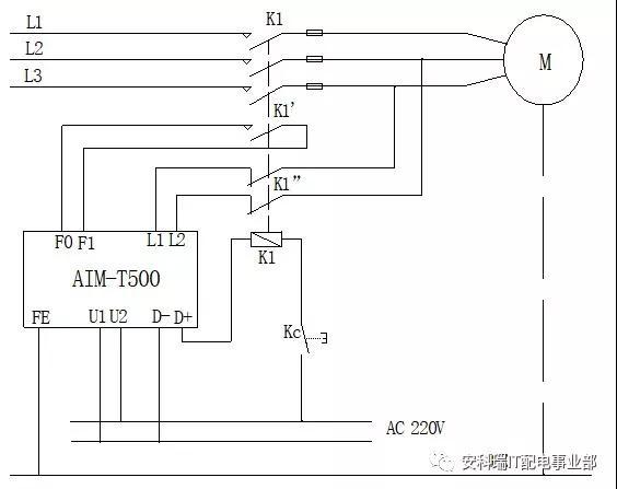 aim-t500对0～800v电机离线绝缘监测原理图