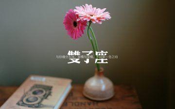 星座之双子座文字壁纸图片