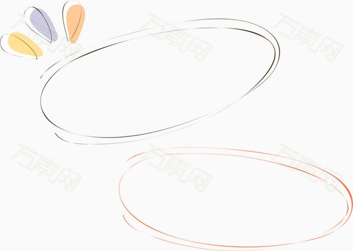 手绘线条边框