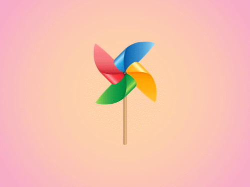 手制风车 转动春天