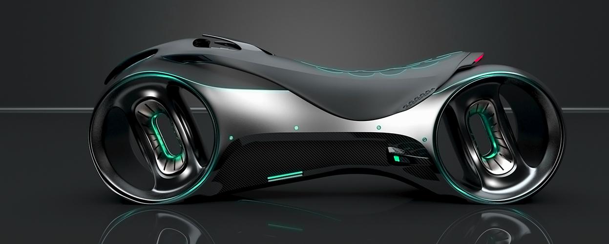 未来科技——科幻概念自行车,这设计是从外星来的吗?