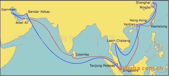 国际货运上到新加坡,东南亚海运航线