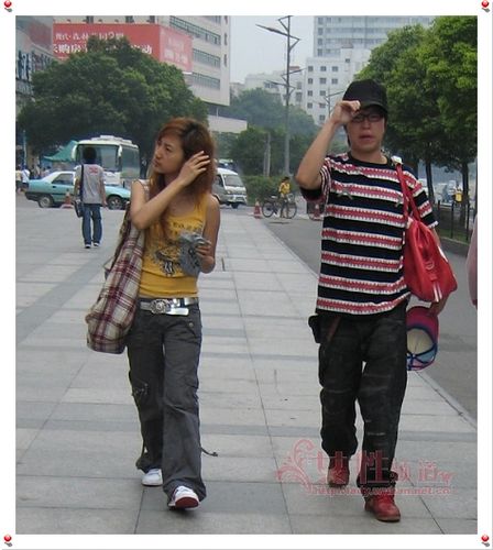 [原创]武昌光谷步行街行人街拍