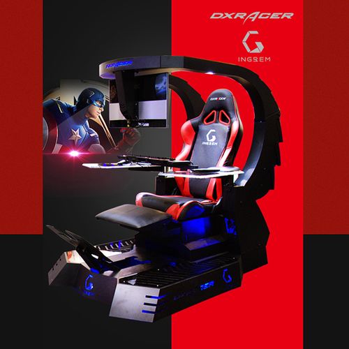 英格瑞玛联合电脑座舱电竞太空舱电竞椅抖音款游戏座舱 dxracer