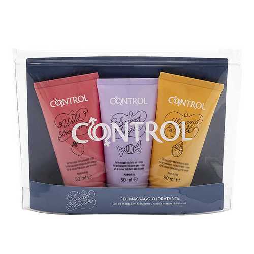 control 3 mini size gel moisturizing massage body