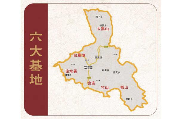 会连有机茶园,白草地有机茶园,竹山生态茶园,大黑山生态茶园,凉水箐