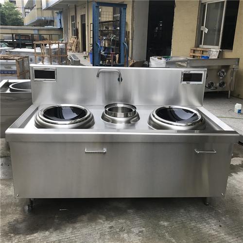 15千瓦大功率电灶双头单温 12kw饭店专用电炒锅 酒店后厨电磁灶炉具