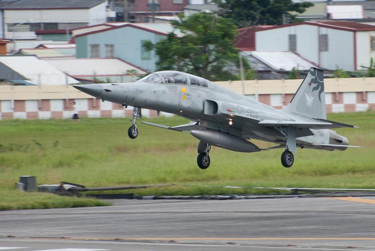 ▼f-5f,虎ii式战斗机,中华民国空军,花莲空军基地(图/记者季相儒摄)