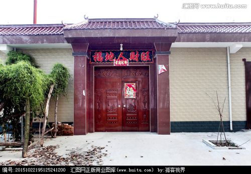 [正版商业] 农村门楼