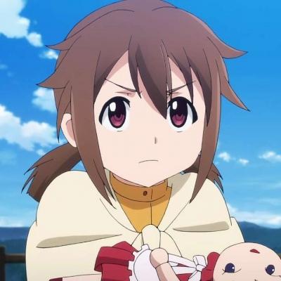 呆萌可爱卡通qq头像女