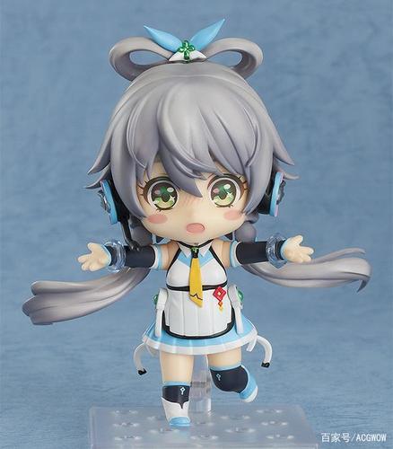 gsc洛天依q版可动黏土人手办