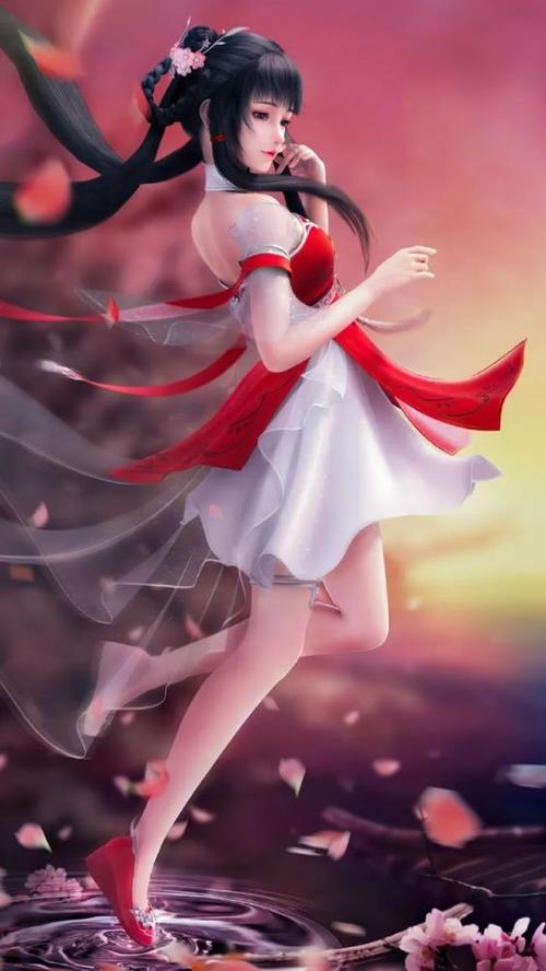 每日精美同人壁纸:美腿小姐姐,火灵儿