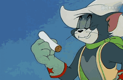 还是猫和老鼠里面的汤姆.