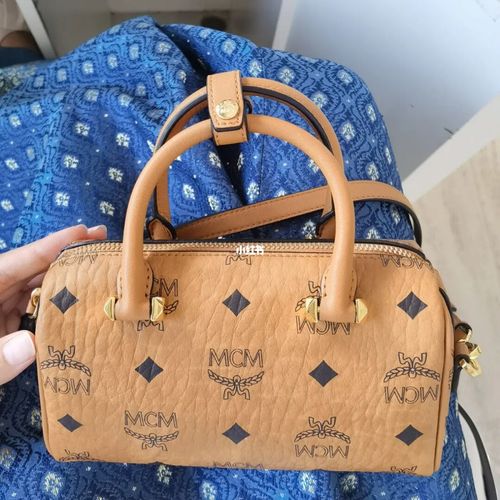mcm波士顿真假_mcm怎么样_得物_mcm波士顿_时尚_箱包
