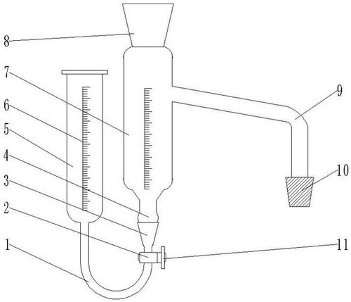 一种有机化学实验用分水器