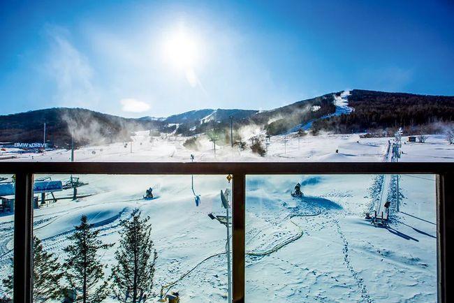 吉林松花湖滑雪场青山公寓吉林松花湖滑雪场青山公寓位于松花湖滑雪场