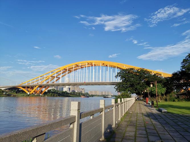 佛山禅城东平河滨江湿地公园