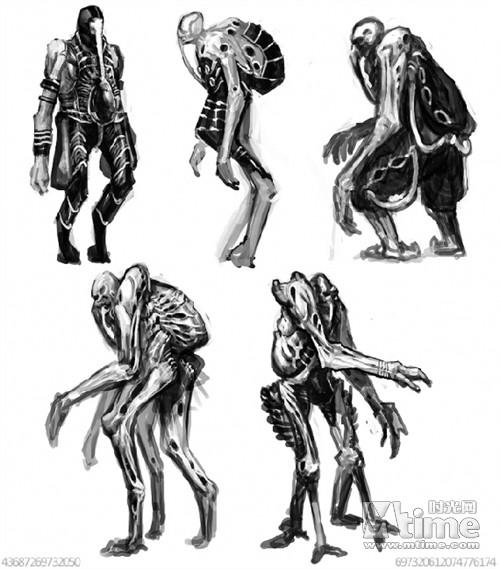 普罗米修斯轰动一片的简笔画