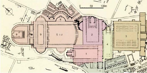 从恺撒广场到图拉真广场,罗马式广场的形制逐渐成熟,空间系统趋于丰富