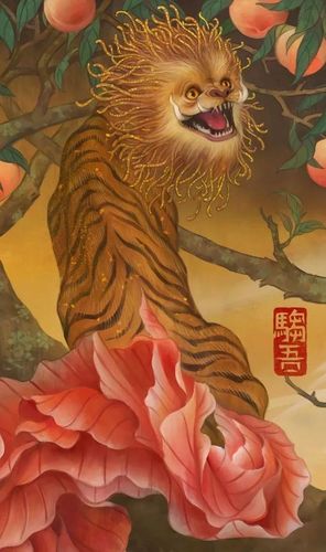 驺吾即驺虞,是一种虎状神兽,祥瑞之兽.