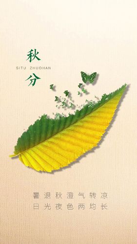 二十四节气秋分图片手机壁纸