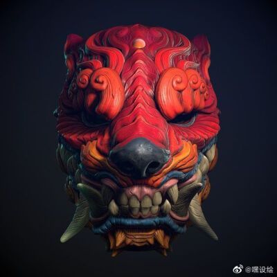 鬼面图