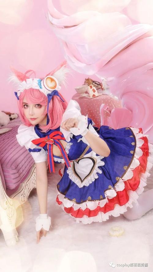 cos王者荣耀妲己cos正片苍帝鸢尾