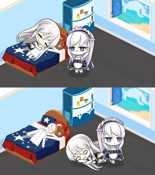 碧蓝航线沙雕图3