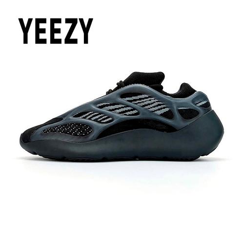 yeezy官方正品新款椰子鞋700v3黑魂武士夜光异形骨架鞋男女运动鞋