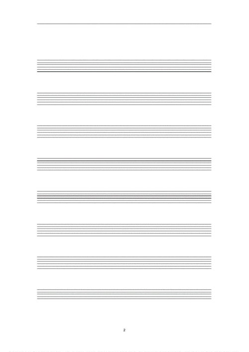 吉他谱六线五线谱简谱空白模板.pdf